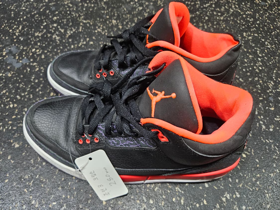 나이키 조던3 크림슨 280mm 상품이미지1