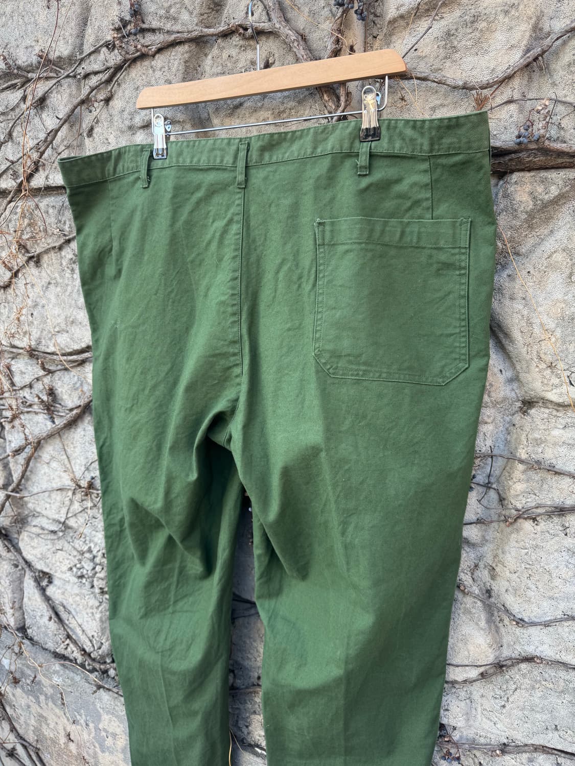 60~70s 스웨덴군 오리지널 퍼티그 팬츠 미군 빅사이즈 상품이미지4