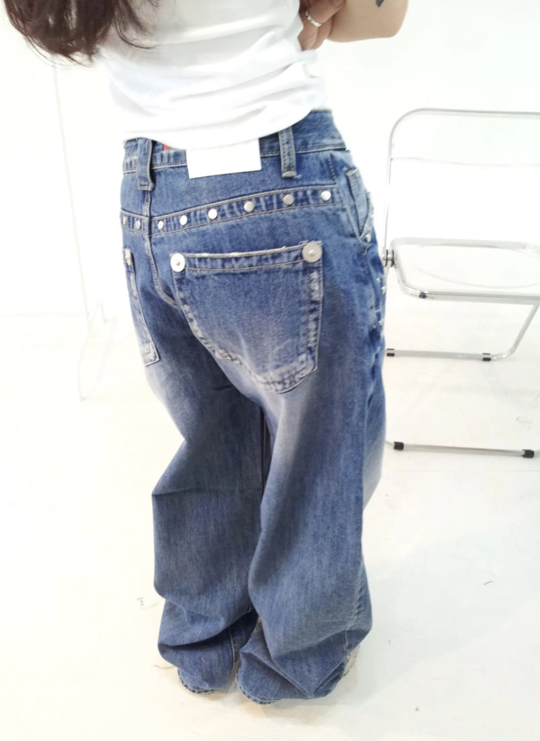 히피디피 blue stud jeans (품절 제품) 상품이미지4