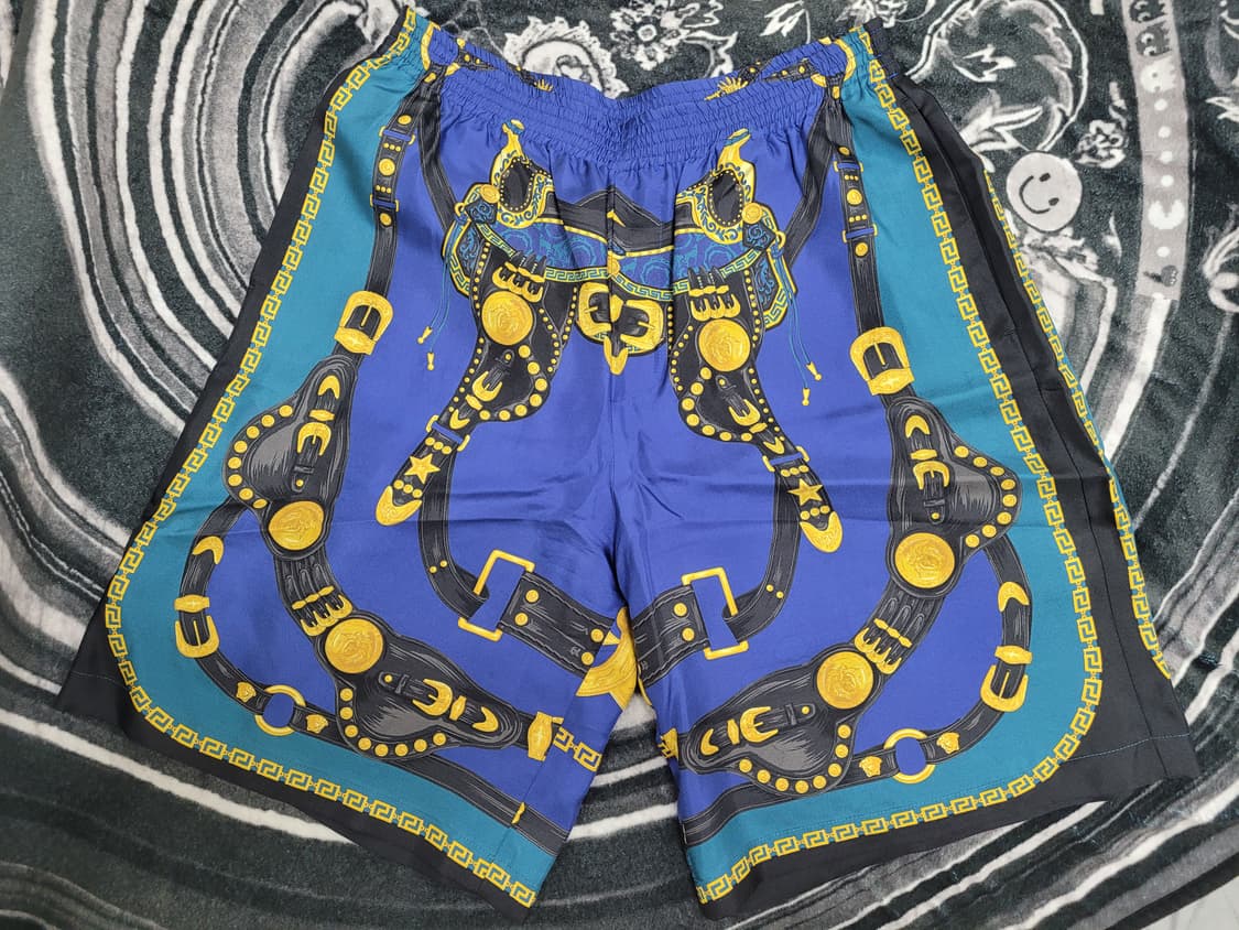 베르사체 실크 반바지 상품이미지1