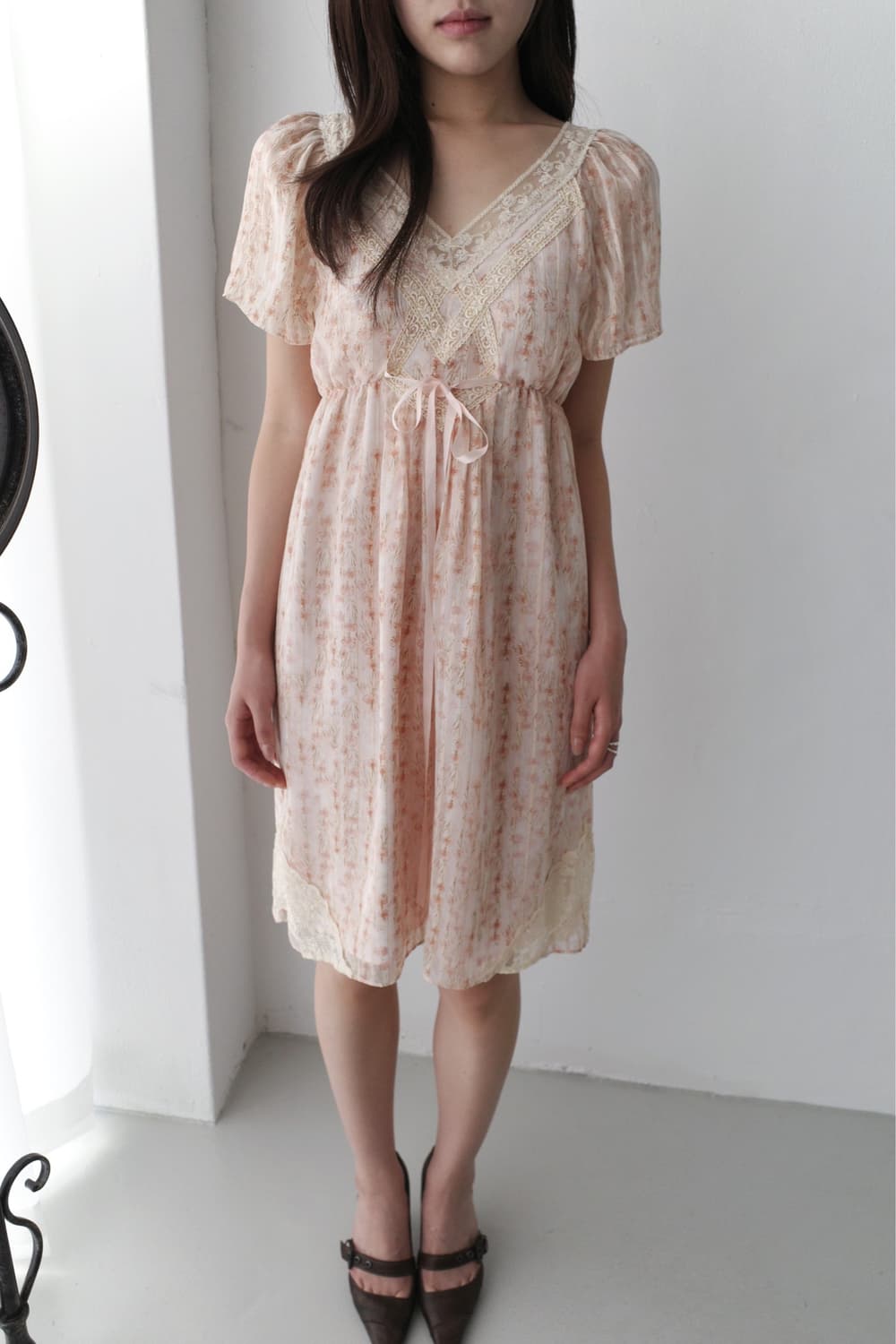 lace flower one-piece 상품이미지7