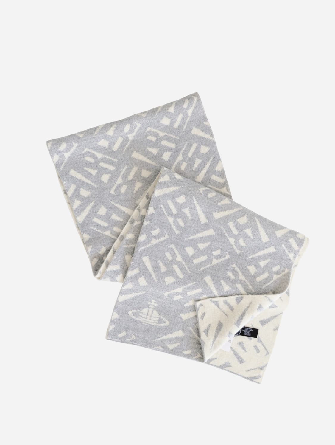Vivienne Westwood Logo Jacquard Muffler 상품이미지3