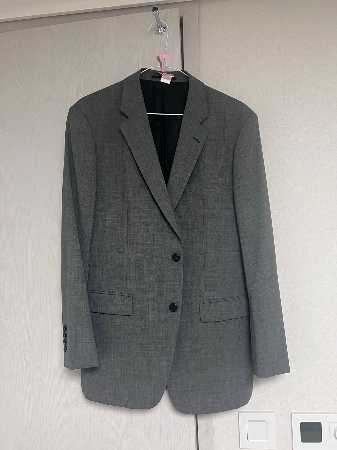 띠어리 뉴테일러2 셋업 차콜 정장 수트 40,30 상품이미지1