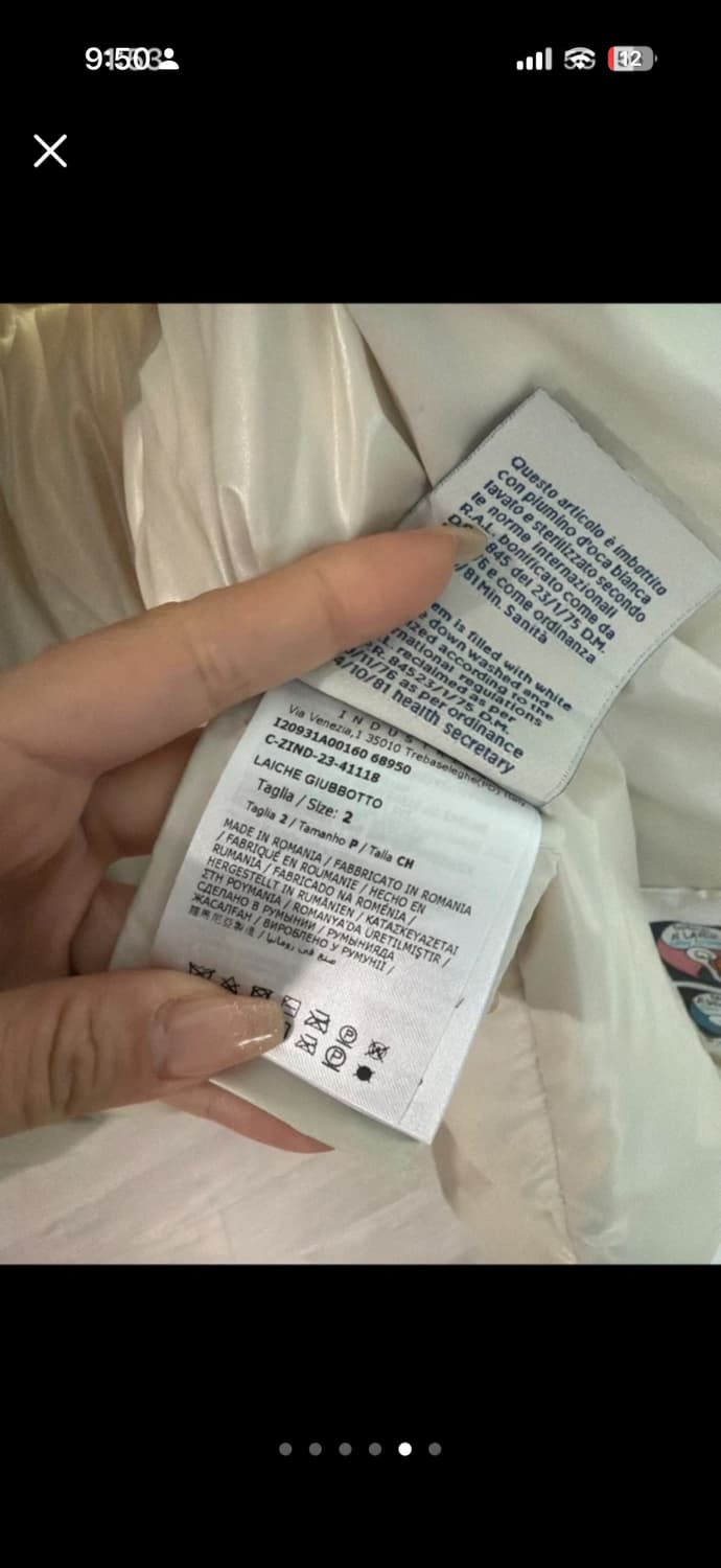 몽클레어 라이체 베이지 2사이즈 상품이미지5