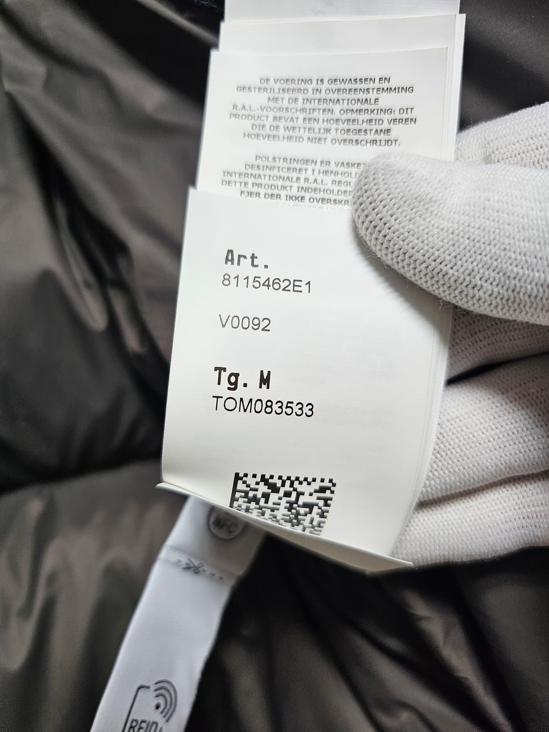 스톤아일랜드 EARTH MAPPING 카모플라쥬 아이스 자켓 (새상품) 상품이미지8