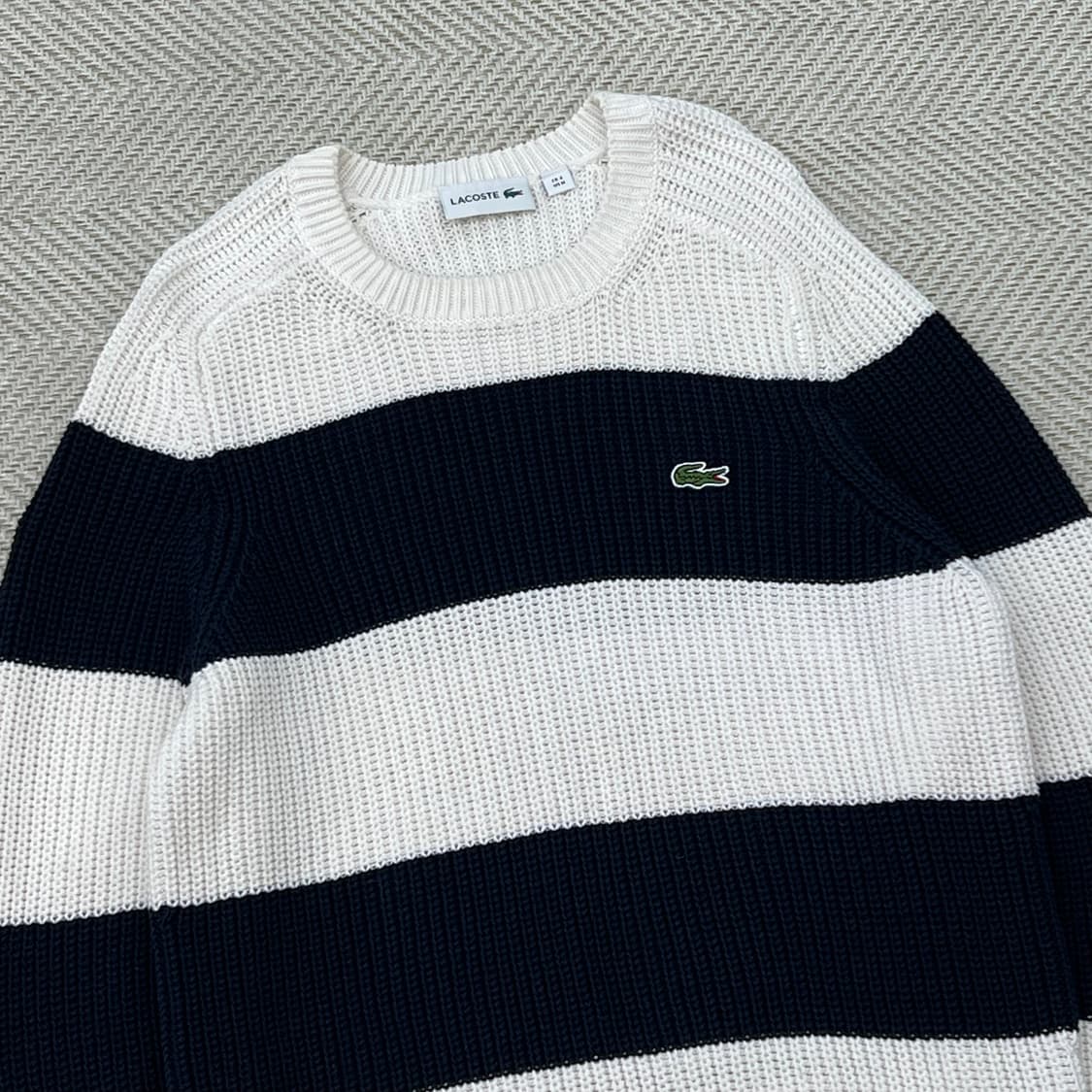 라코스테 스트라이프 니트 r3414 상품이미지3