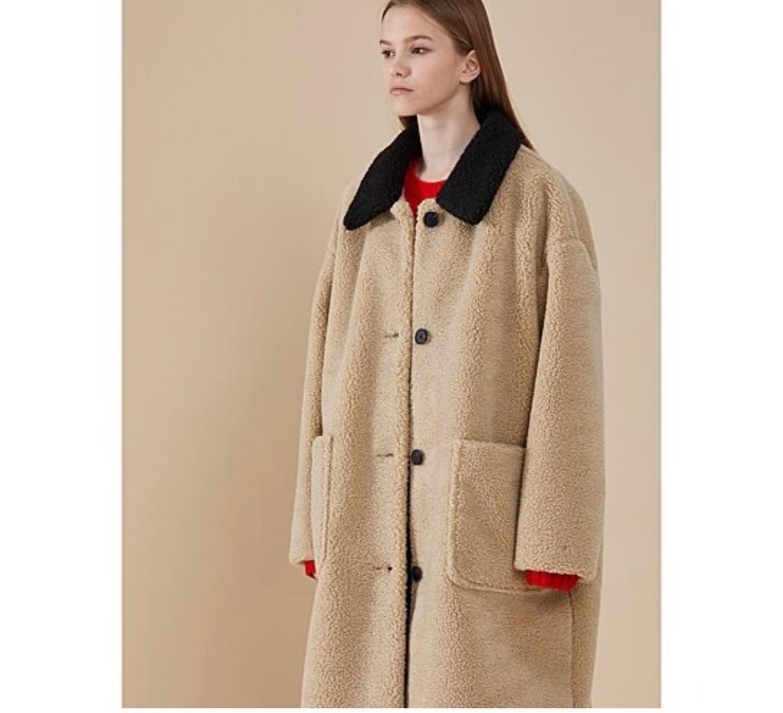 스튜디오톰보이 시어링 코트 상품이미지2