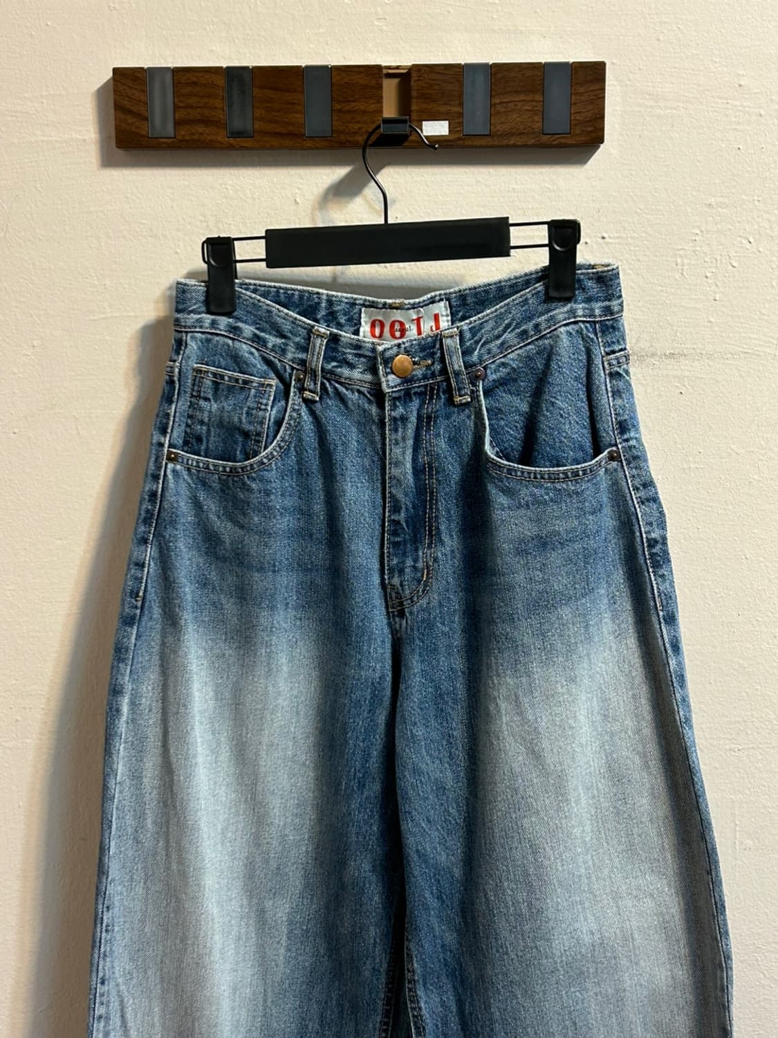 OOTJ 워싱 와이드 데님 팬츠 (96) 상품이미지2