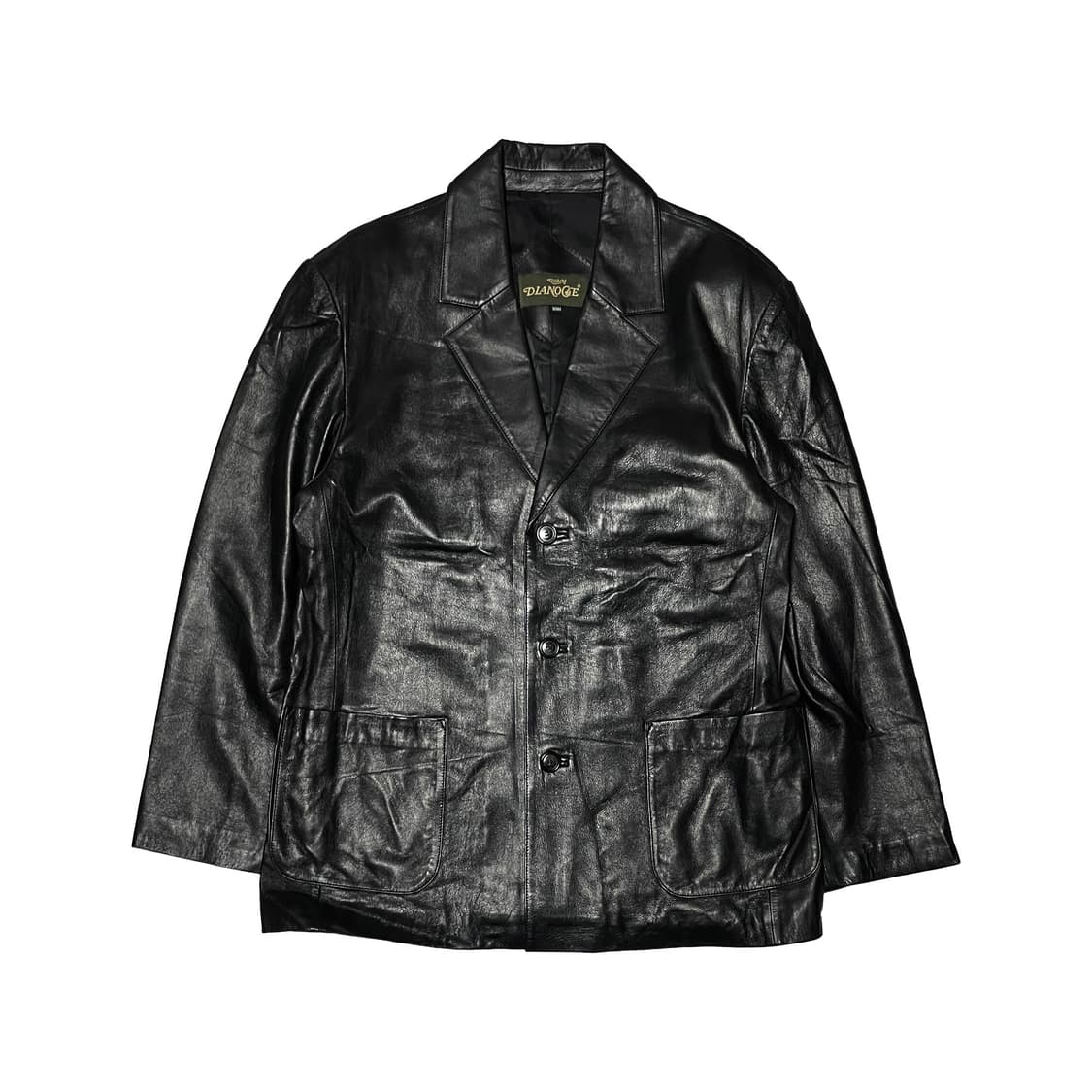 디아노체 램스킨 레더 블레이저 자켓 상품이미지1