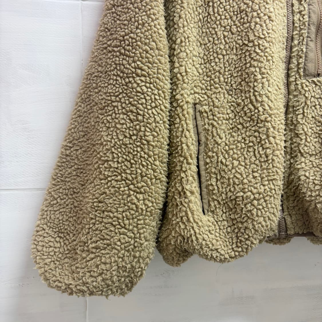 FIRST DOWN 퍼스트다운 플리스 후드 점퍼  상품이미지3