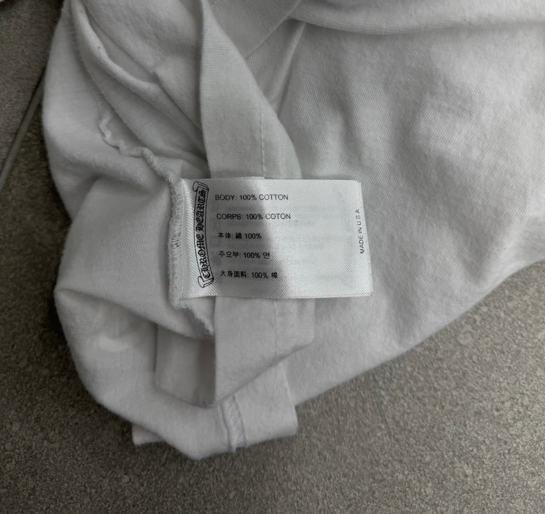 [XL] 크롬하츠 홀스슈 뉴욕 티셔츠 상품이미지5