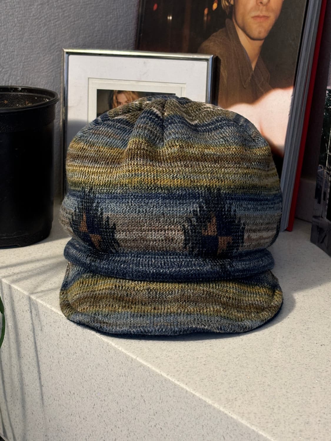 빈티지 리버서블 니트캡 상품이미지1