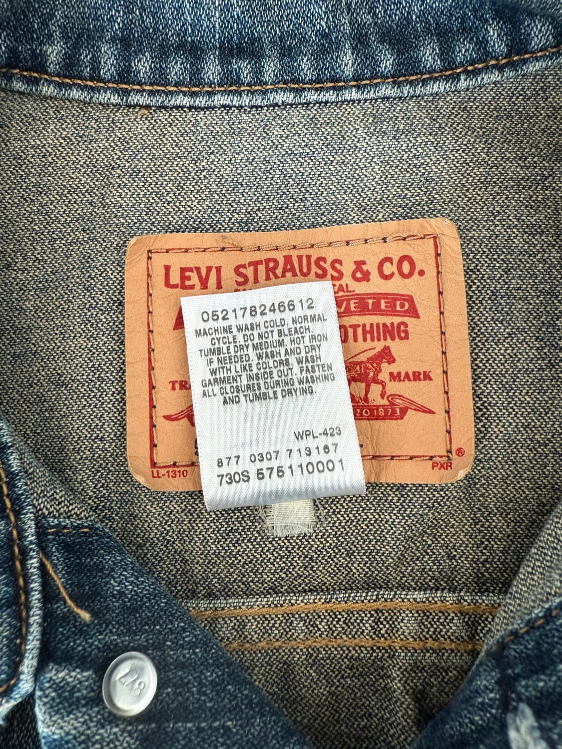 리바이스(Levi's) 57511 데님 트러커자켓 상품이미지7