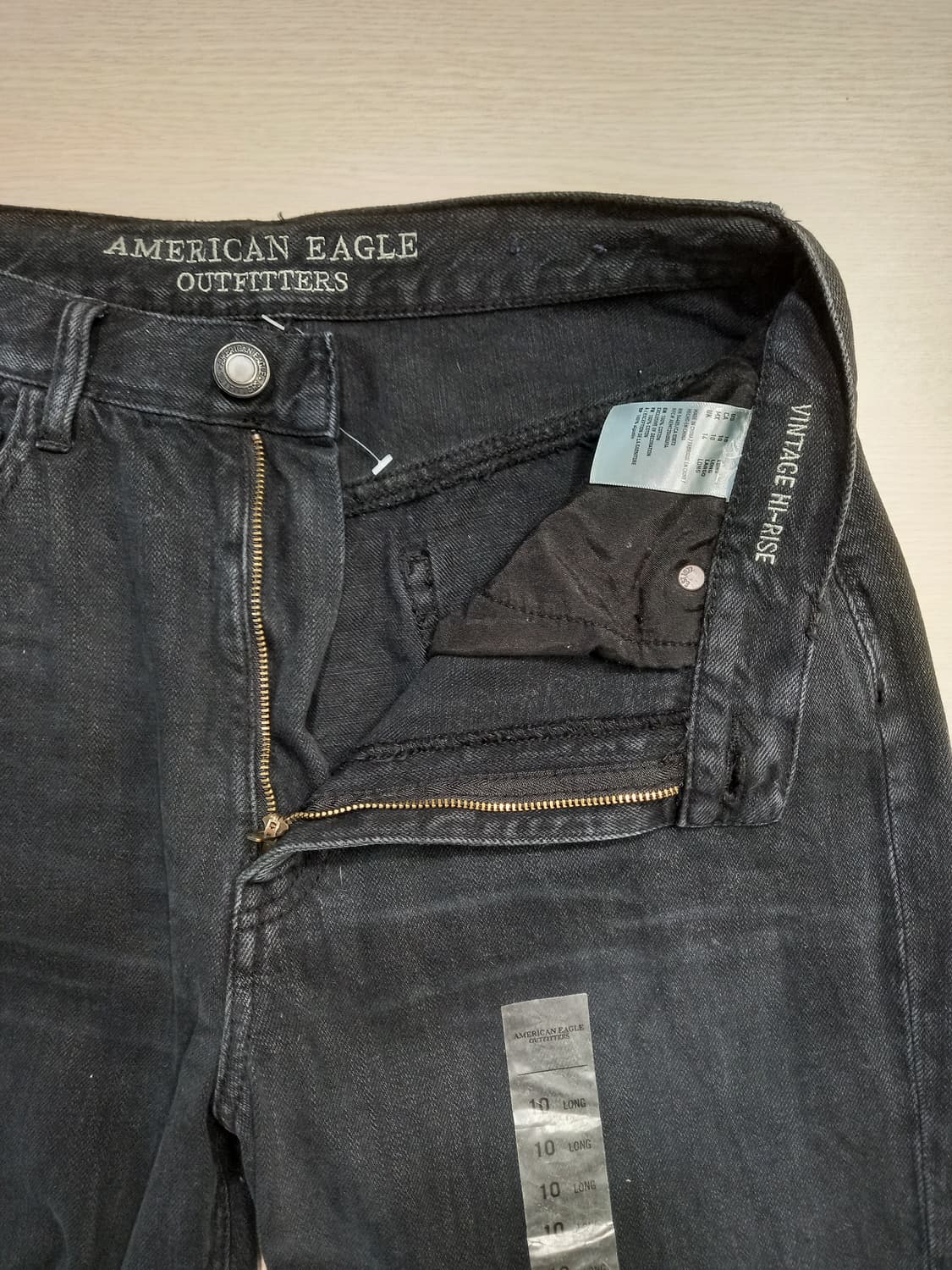 29 새상품 AMERICAN EAGLE 워싱 테이퍼드핏 블랙 29-527 상품이미지6