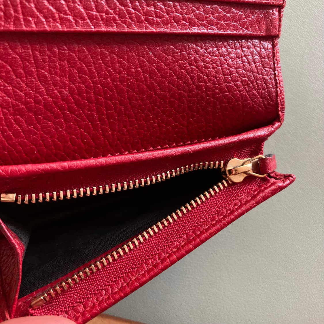 구찌 마몬트 지갑 레드 상품이미지6