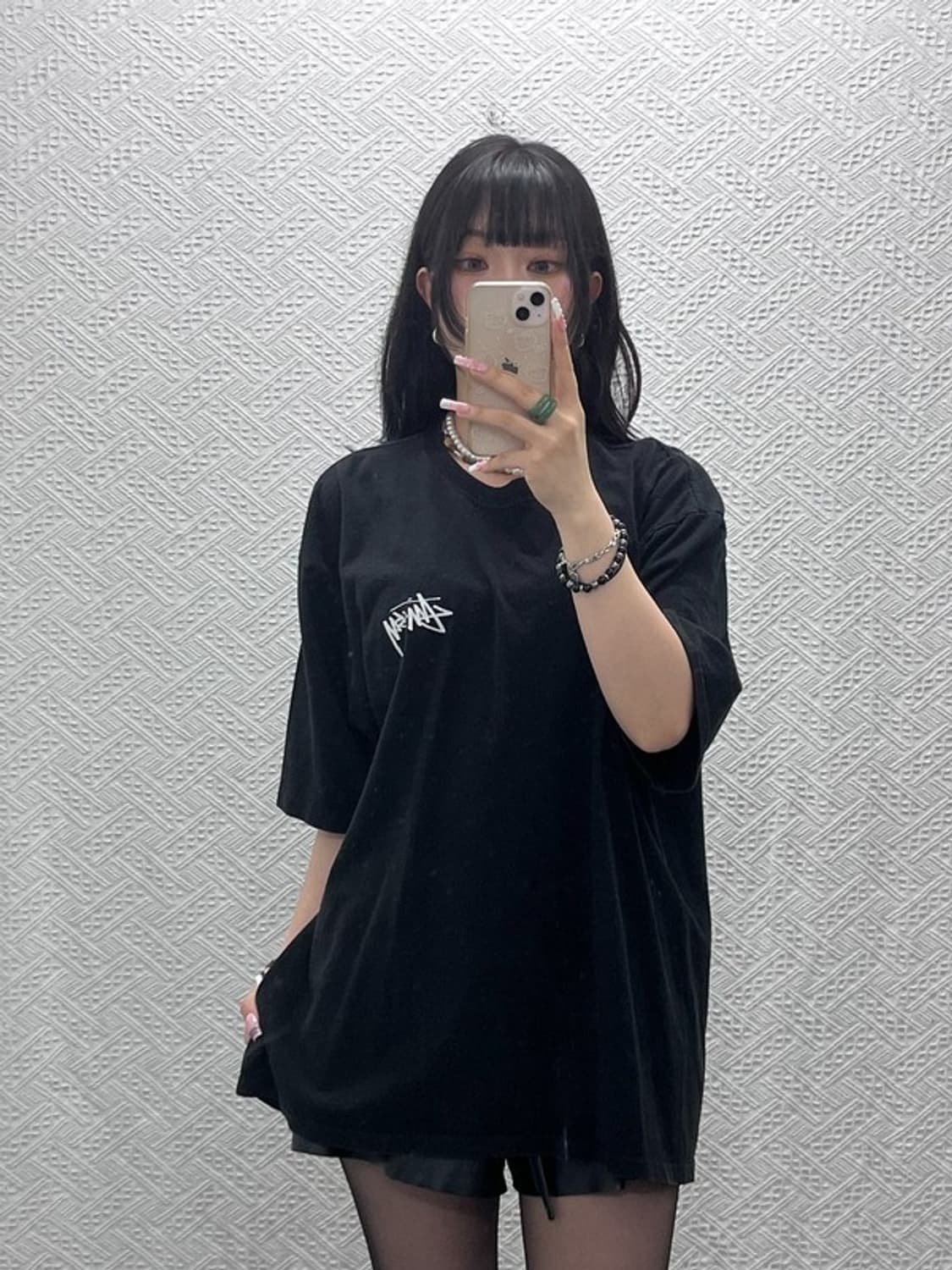 스투시 빈티지 스트릿 펑크 리빈 하마 반팔티 XL C12099 상품이미지2