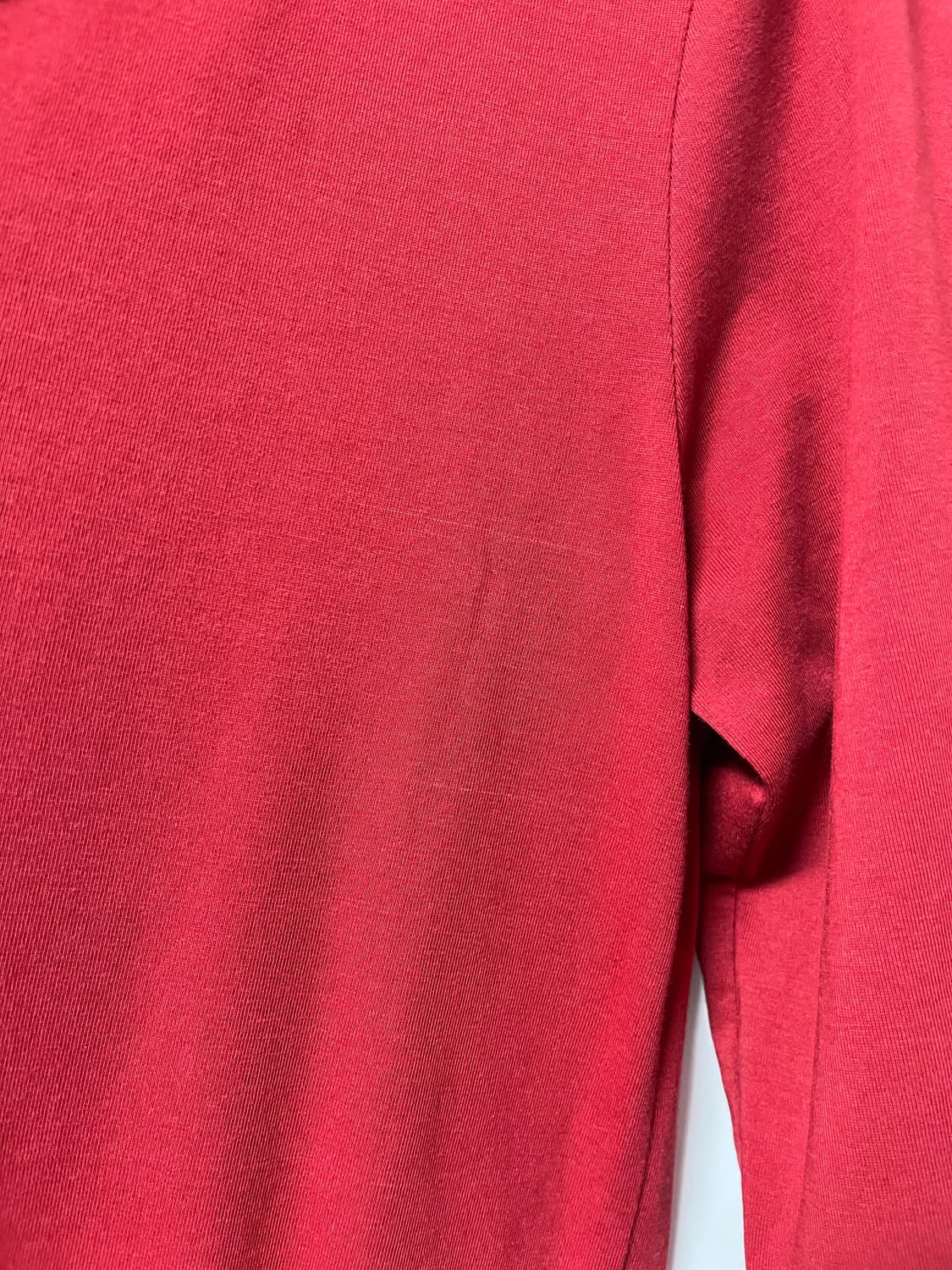 Repos 리포스 스쿱넥 티셔츠 (레드) 상품이미지5