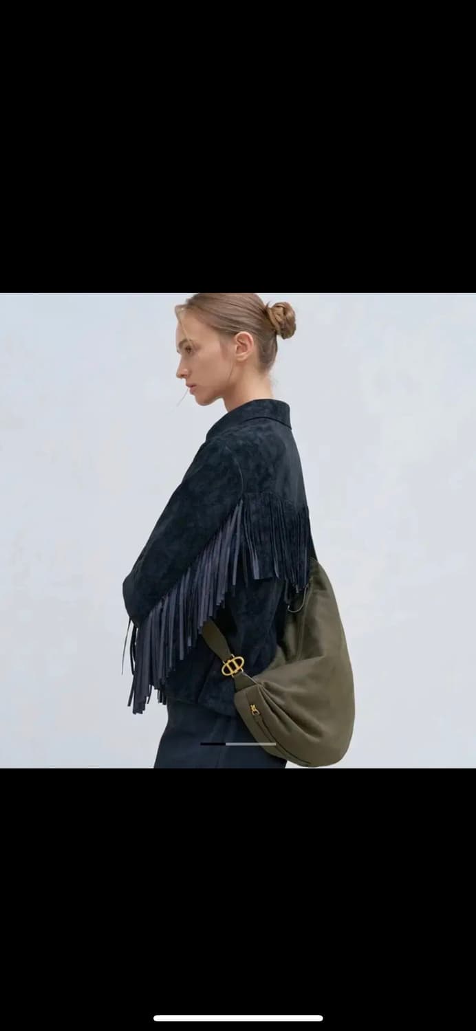 아떼 바네사브루노 페브 m 숄더백 스웨이드 호보백 새상품 상품이미지2