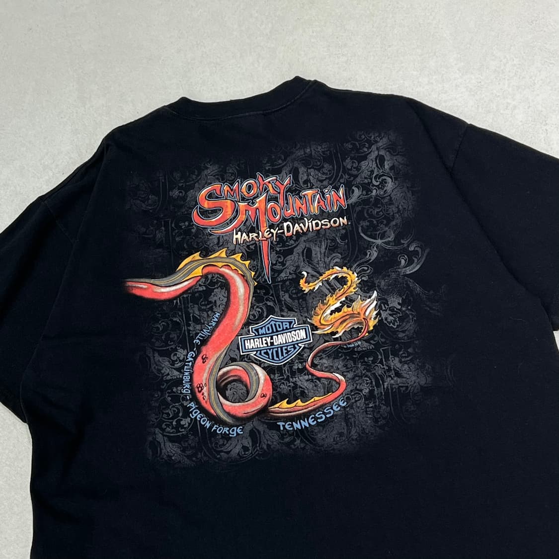 usa 할리데이비슨 프린팅반팔티 s09934 상품이미지4