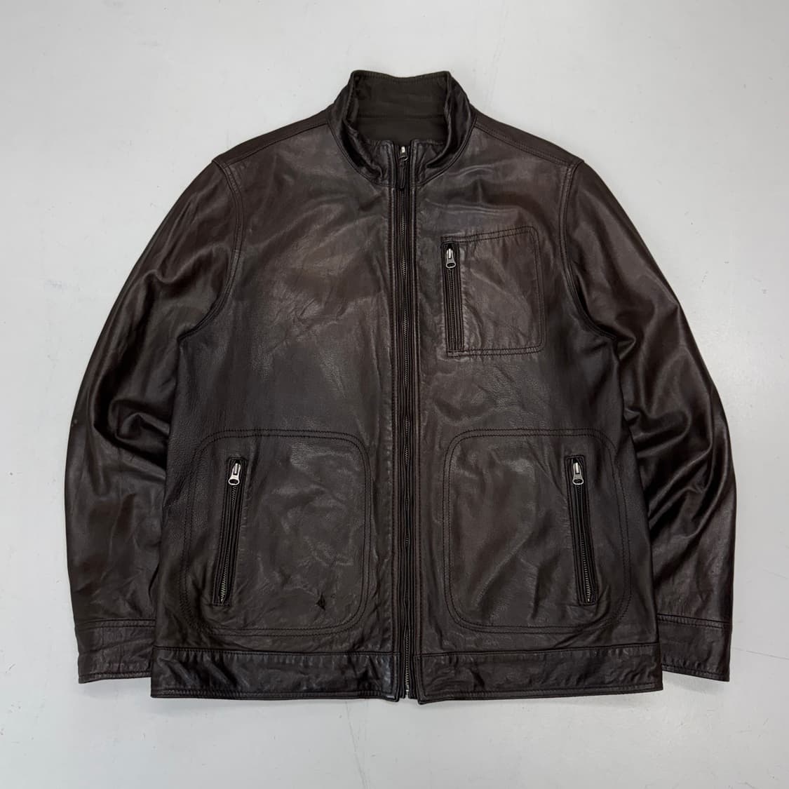 JPN 제팬 리버시블 리얼레더 가죽자켓 상품이미지2