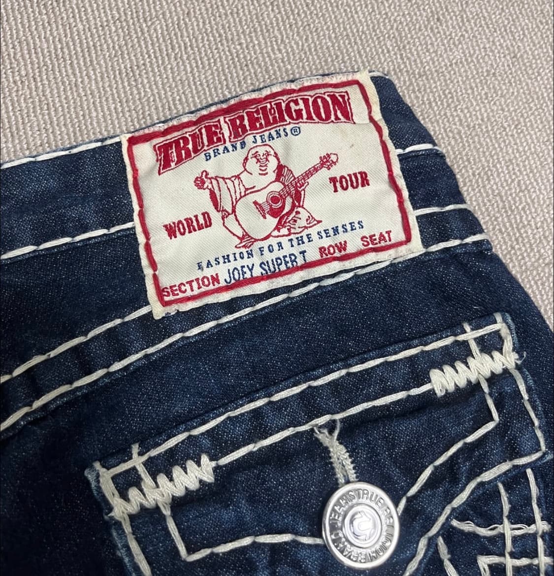 트루릴리전 조이 수퍼티 진청데님(24) 상품이미지4