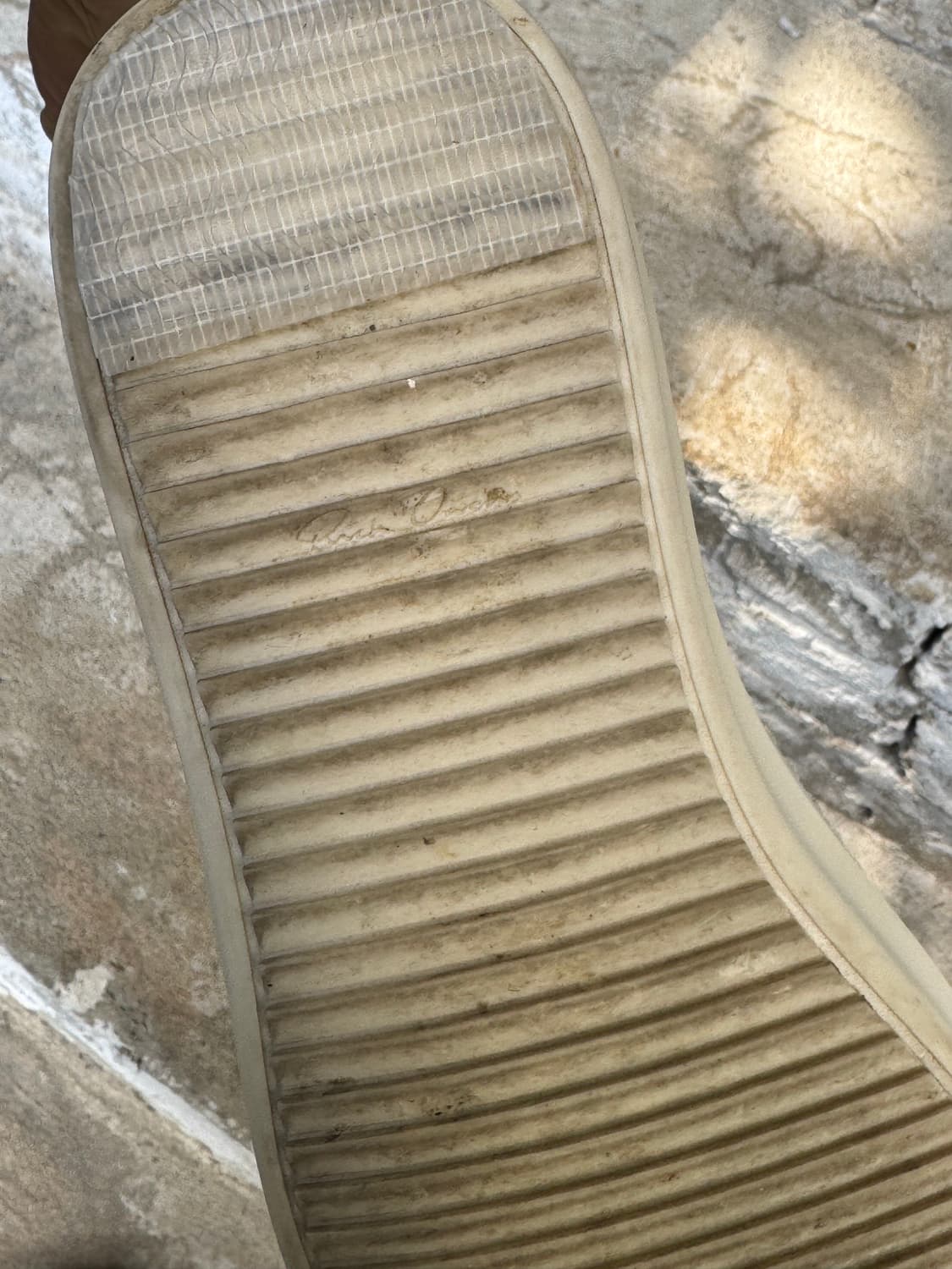 릭오웬스 15FW 롱라몬즈 레더 하이 (41사이즈) 상품이미지7