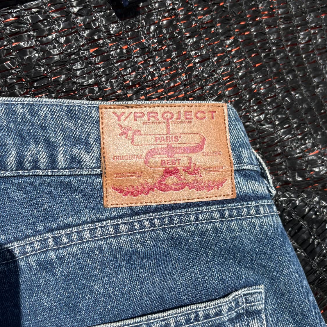 Y/Project 22fw 와이어 오가닉 데님 와이드 팬츠 상품이미지7