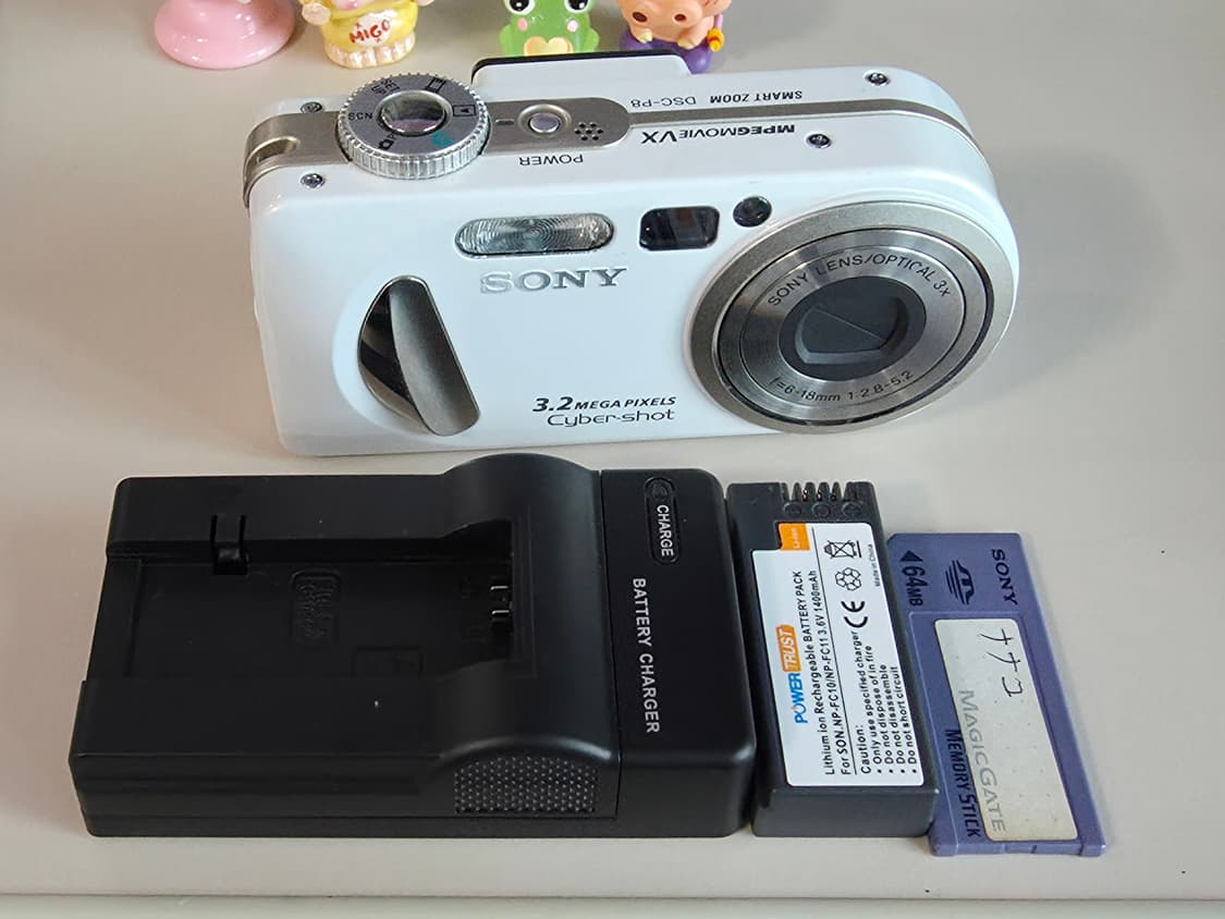 소니 사이버샷 DSC-P8 빈티지 디지털카메라 상품이미지8