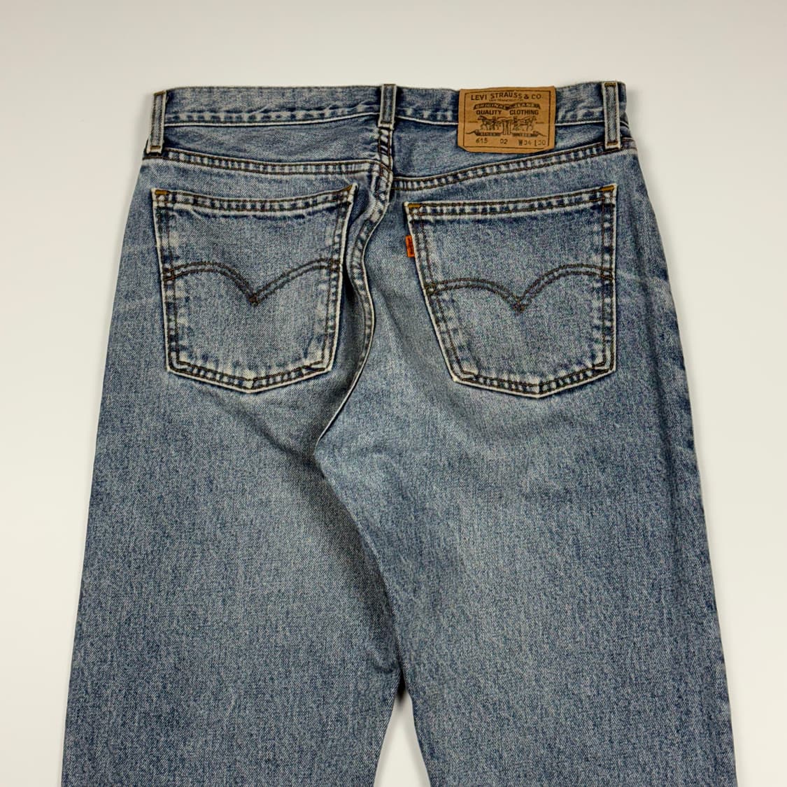 (32) 90s USA Made 리바이스 오렌지탭 615 데님 팬츠 상품이미지6