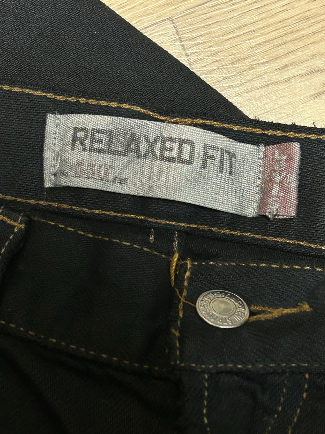 리바이스 550 블랙 데님 31x32 상품이미지6