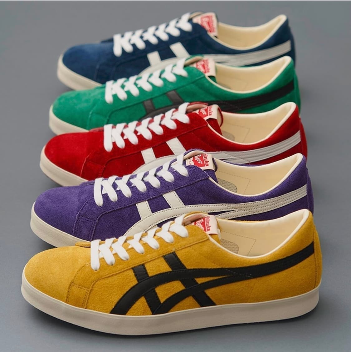 오니츠카타이거 파브레 레드 메이드인재팬 상품이미지2