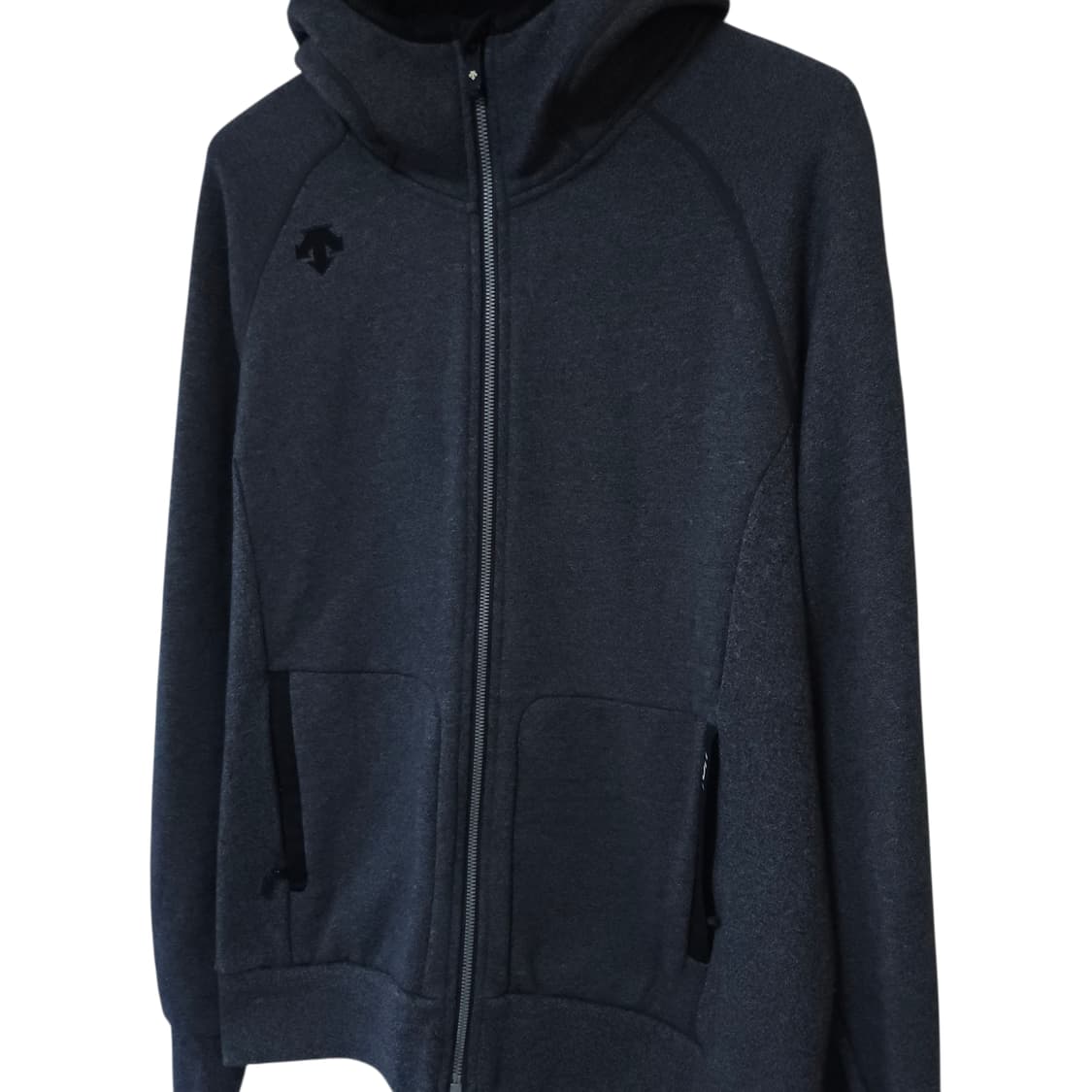 데상트 기모 져지 집업 95-100 트랙탑 상품이미지3