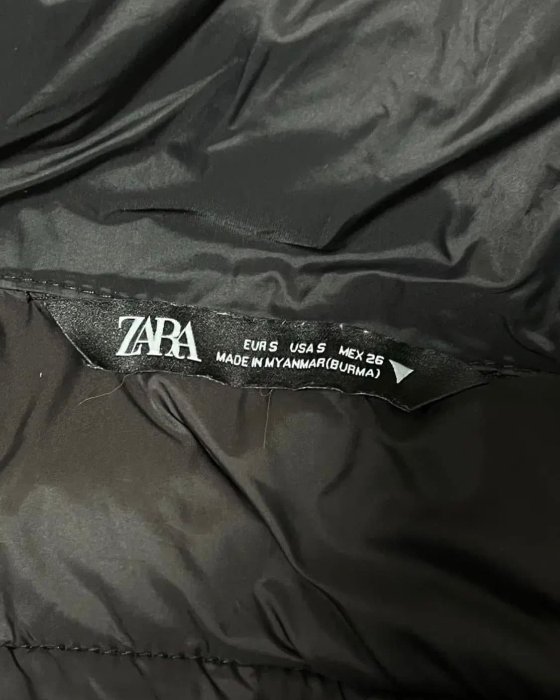 자라 조끼패딩 상품이미지2