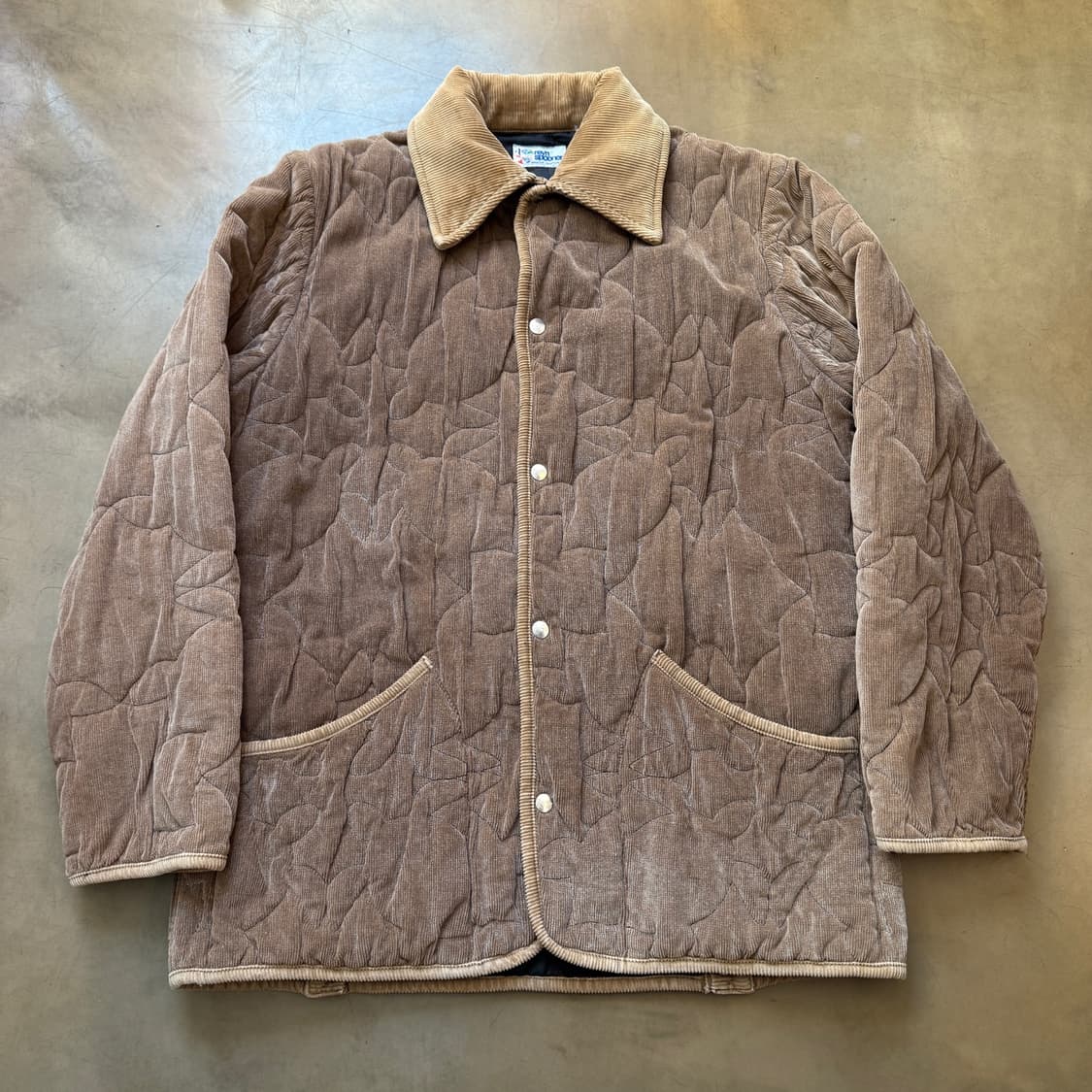 레인 스푸너 코듀로이 터틀 거북이 패턴 자켓 상품이미지1