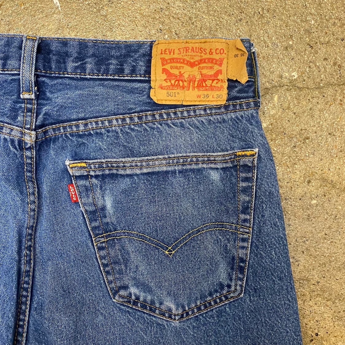 미국 빈티지 리바이스 501 청바지 상품이미지7