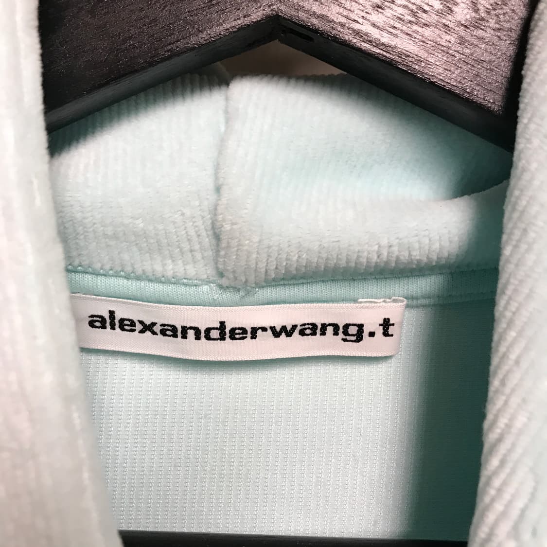 알렉산더왕 후드티 민트 S(W) 상품이미지5