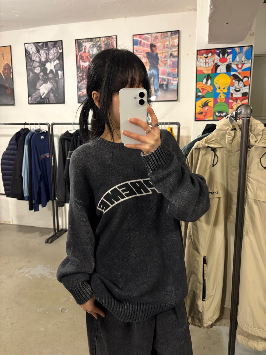 슈프림 워시드 니트 상품이미지4