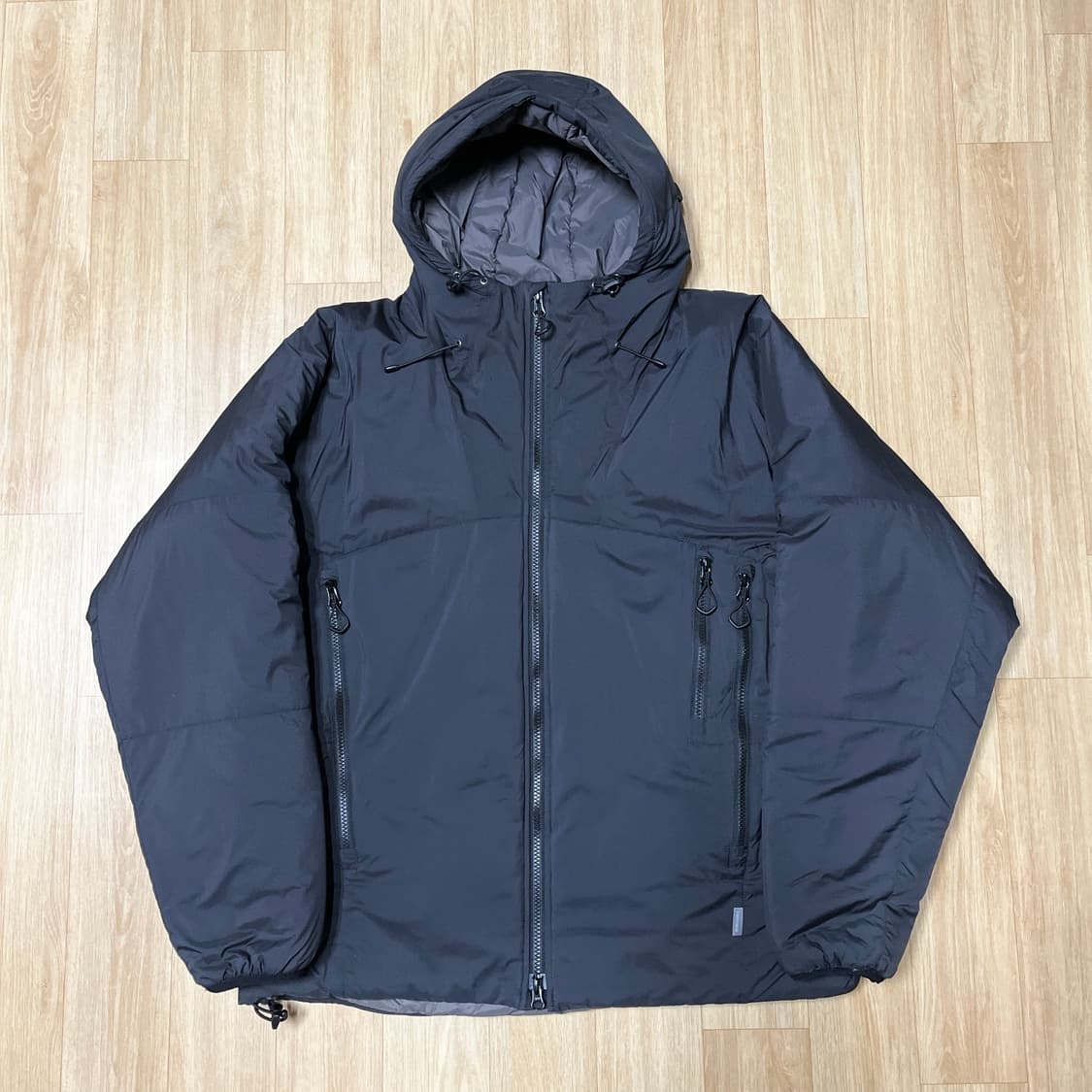 에스피오나지 인슐레이티드 하이킹 자켓 패딩 블랙 상품이미지8