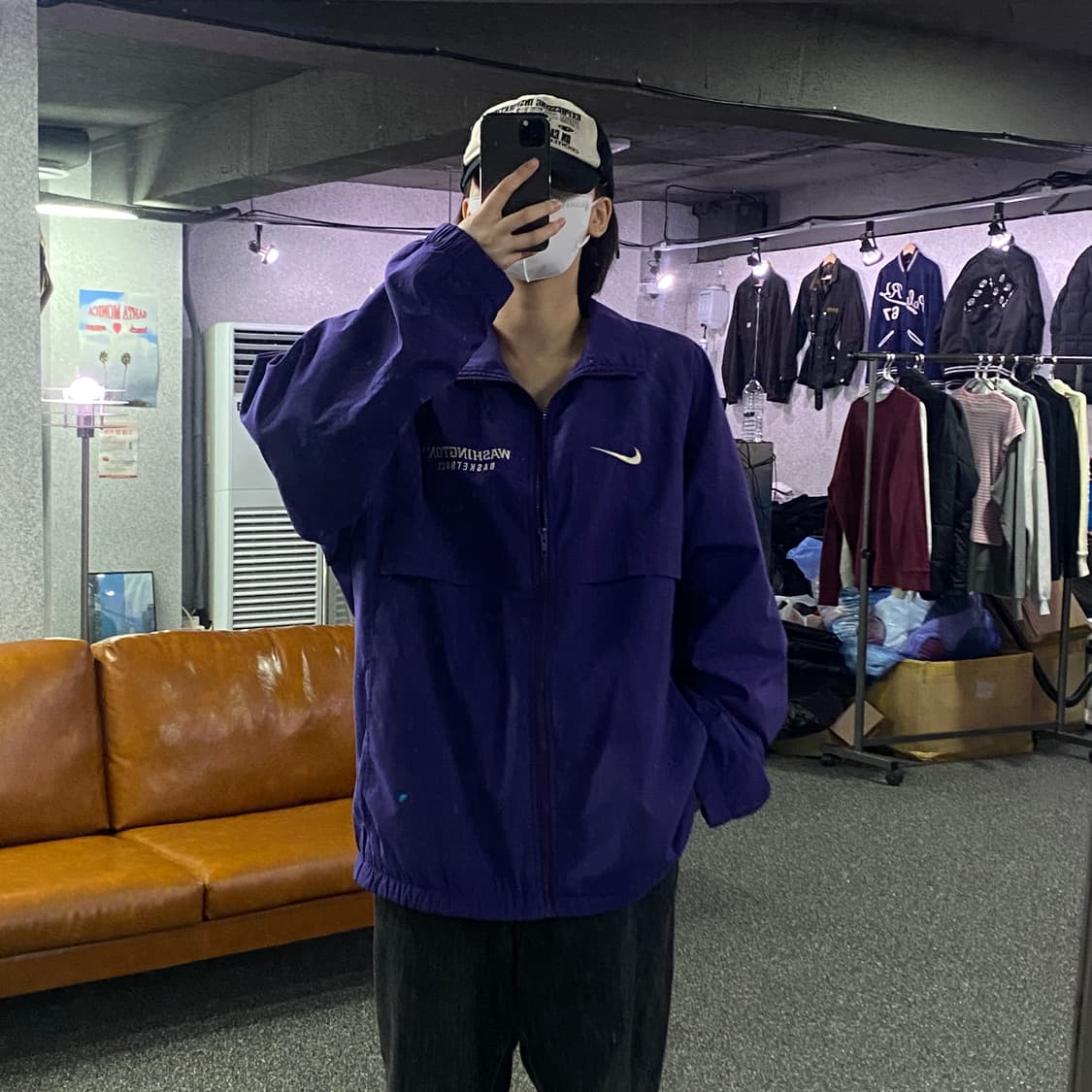 나이키 스우시 워싱턴 배스킷볼 바람막이 B2771 상품이미지1