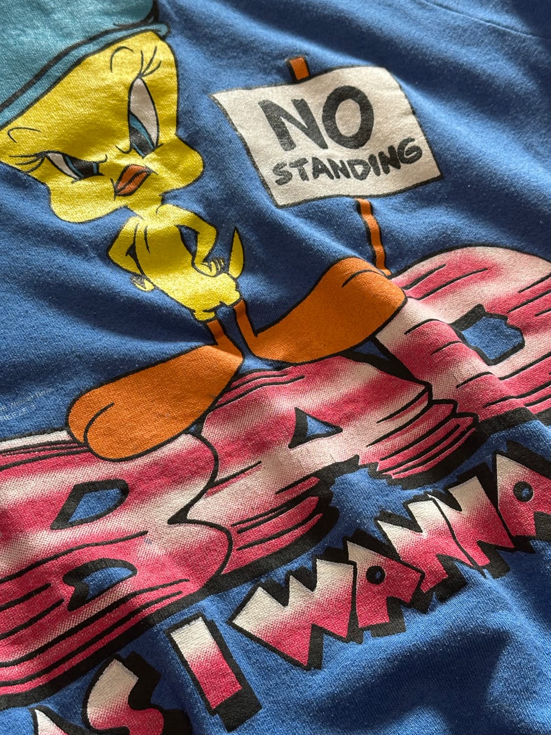 90s 루니툰즈 ‘BAD AS I WANNA BE' - 3XL 상품이미지4