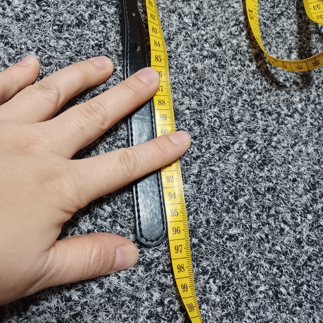 여성 블랙 벨트 상품이미지3