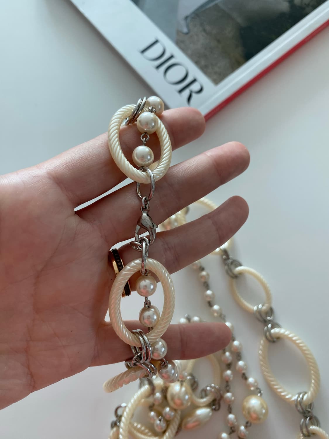 빈티지 y2k 벨트 겸 체인 목걸이 상품이미지2