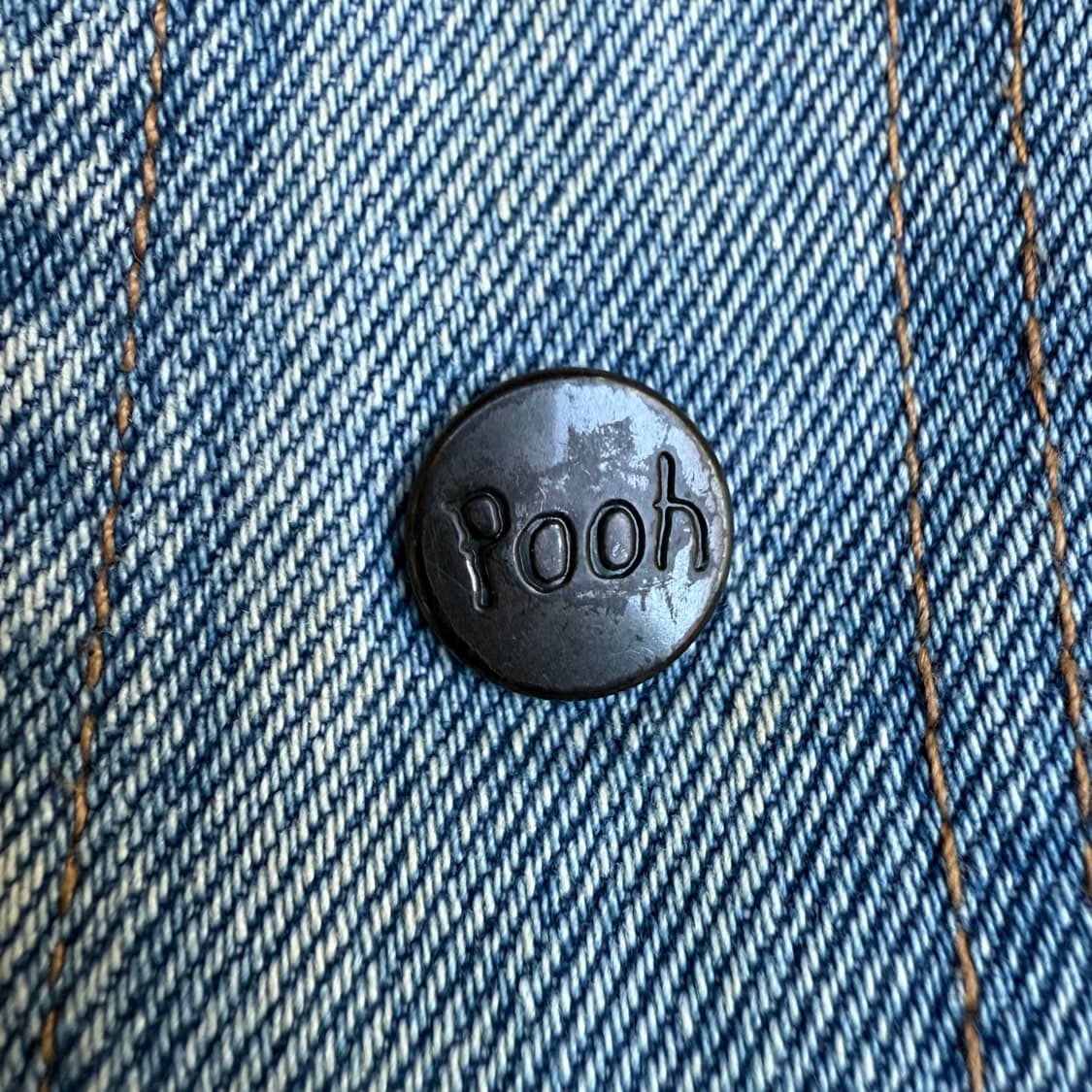 디즈니 푸 데님 바시티 자켓 상품이미지6