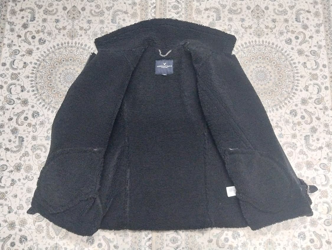 아메리칸이글 블랙 무스탕 자켓 S (55반-66) 상품이미지3