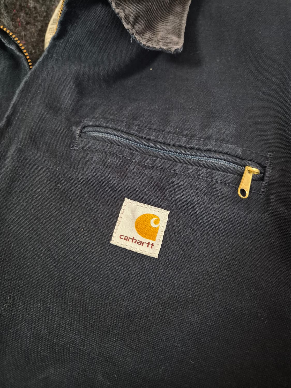 [46] 칼하트 디트로이트 자켓 J01 dny 다크 네이비 상품이미지3