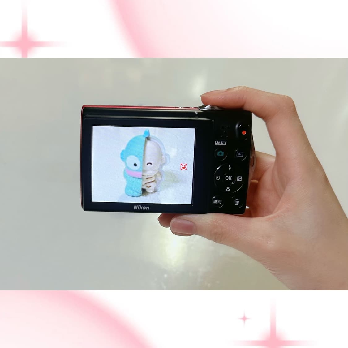 [*츄 디카/작례O] 니콘 쿨픽스 S5100 핑크 빈티지 디지털 카메라 상품이미지3