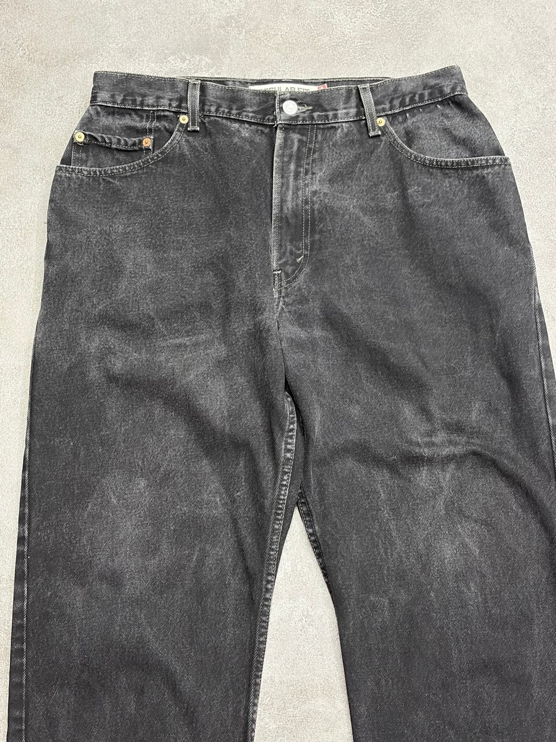 00s 리바이스 Levis 505 블랙 데님 팬츠 상품이미지3