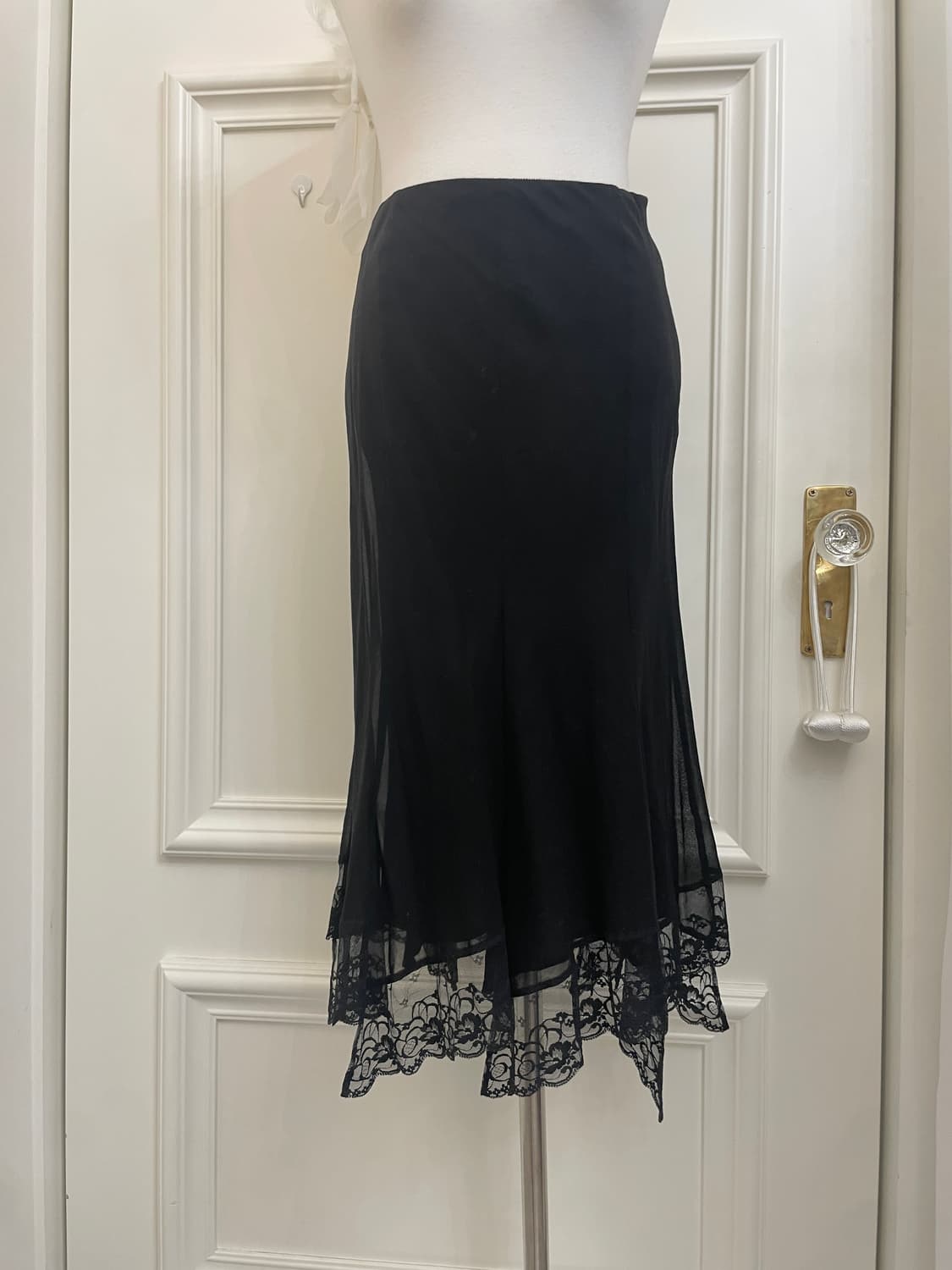 black lace point fairy skirt(size-2) 상품이미지5