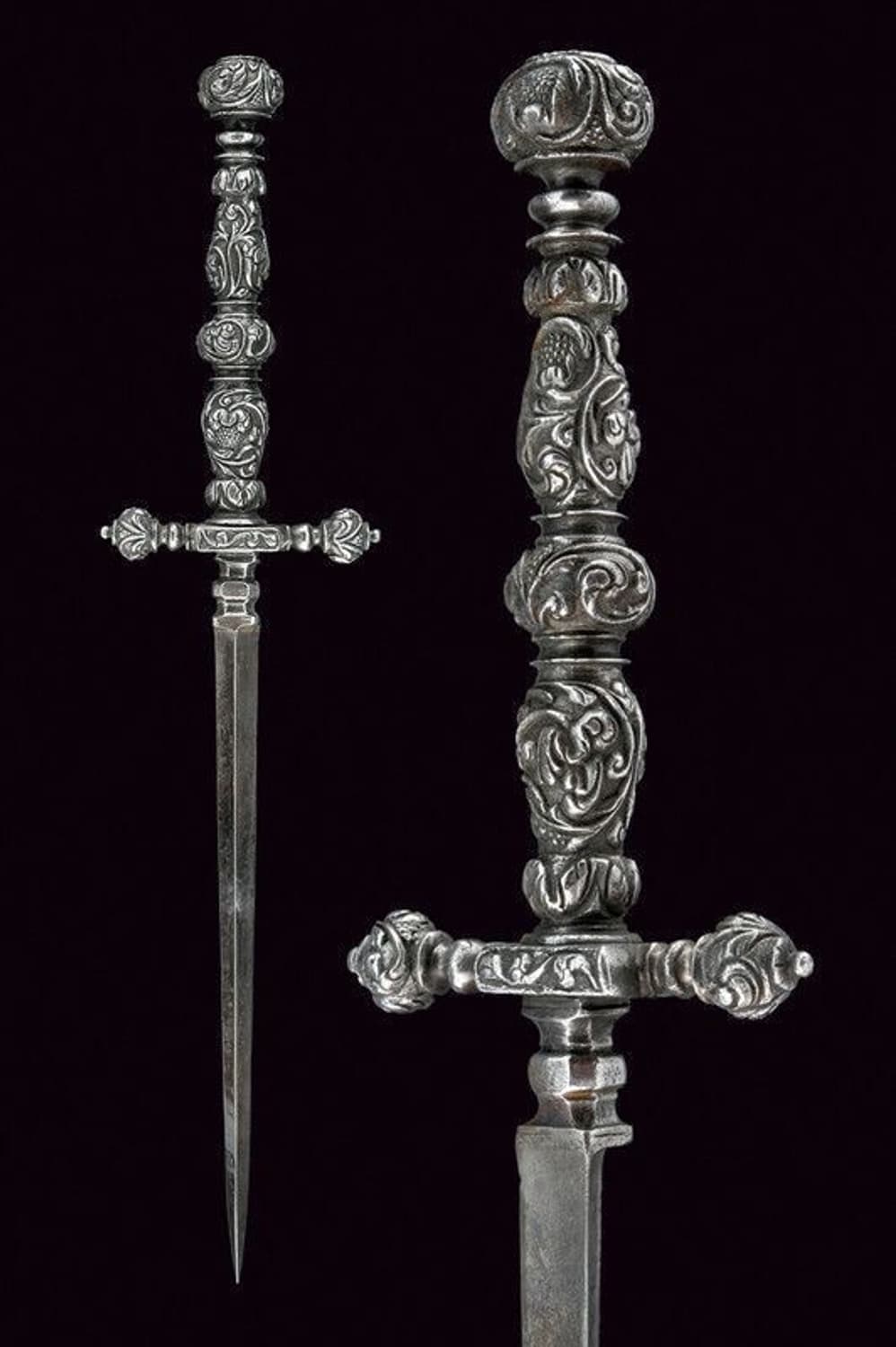 Handmade three silver flower necklaces 상품이미지1