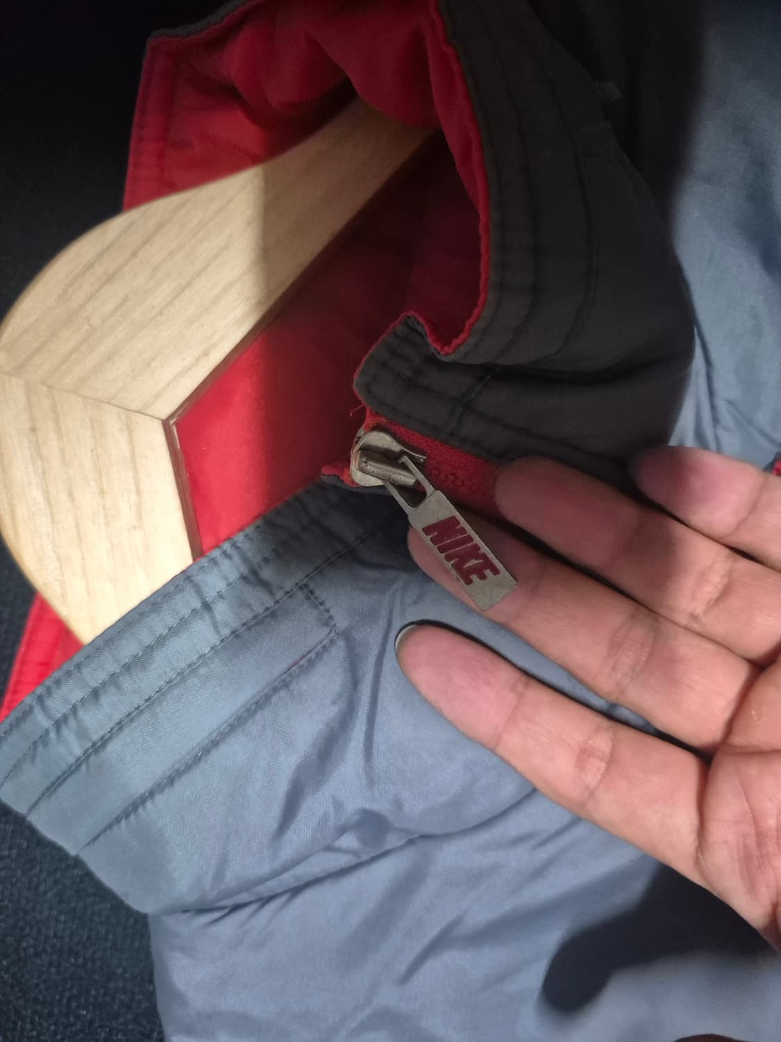 80's 나이키 스카치 리플렉티브 봄버 자켓 L 상품이미지4